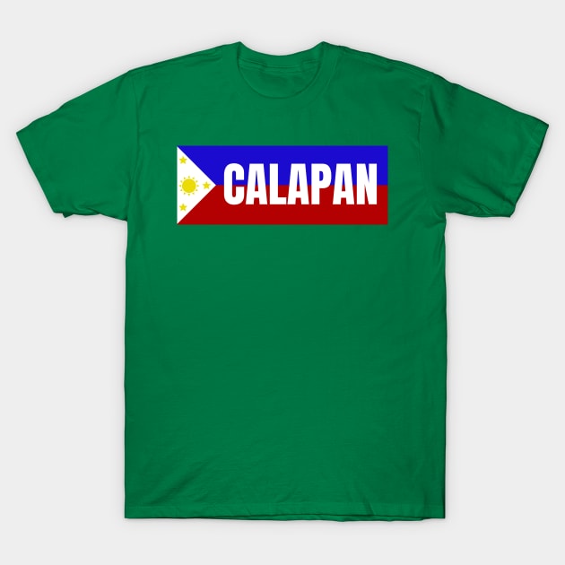 Calapan City in Philippines Flag T-Shirt by aybe7elf